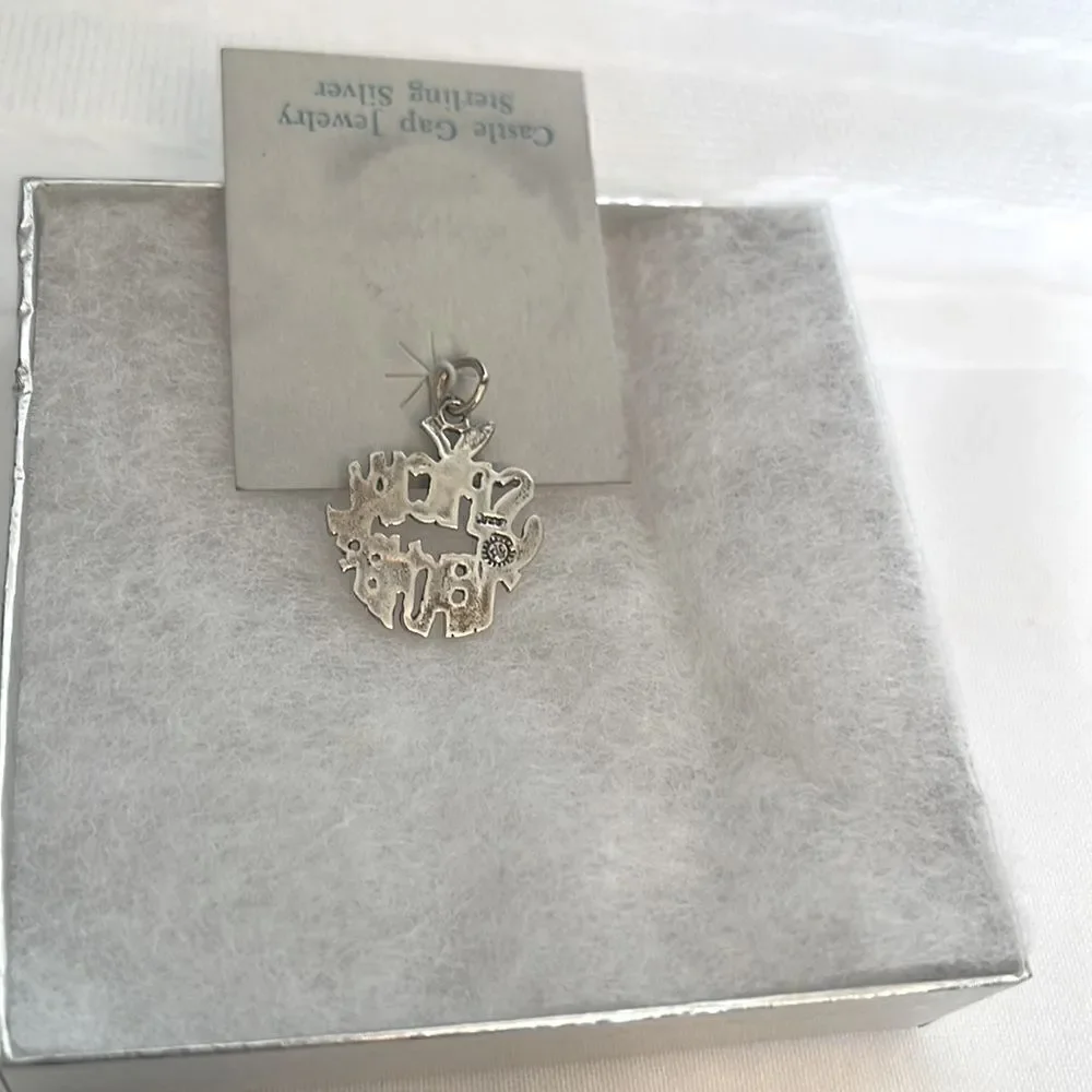 "Special Teacher" Sterling Silver Charm by Castle Gap Jewelry - Picture 2 of 2